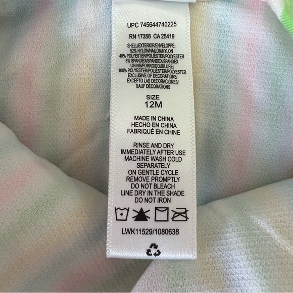 Girls 12 Month Little Me SWIM Suit - Picture 8 of 10